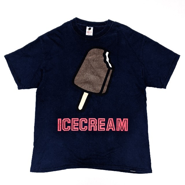 ICE CREAM(アイスクリーム)のアイスクリーム ICECREAM プリント Tシャツ カットソー USA製 メンズのトップス(Tシャツ/カットソー(半袖/袖なし))の商品写真