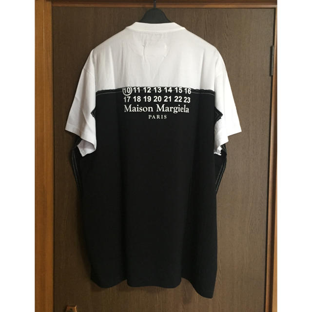 Maison Martin Margiela(マルタンマルジェラ)の20SS新品46 メゾン マルジェラ オーバーサイズ Spliced Tシャツ メンズのトップス(Tシャツ/カットソー(半袖/袖なし))の商品写真