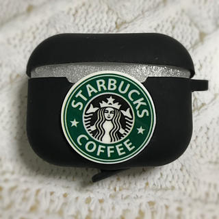 スターバックスコーヒー(Starbucks Coffee)のAirPods Pro ケース　ブラック　スタバ(iPhoneケース)