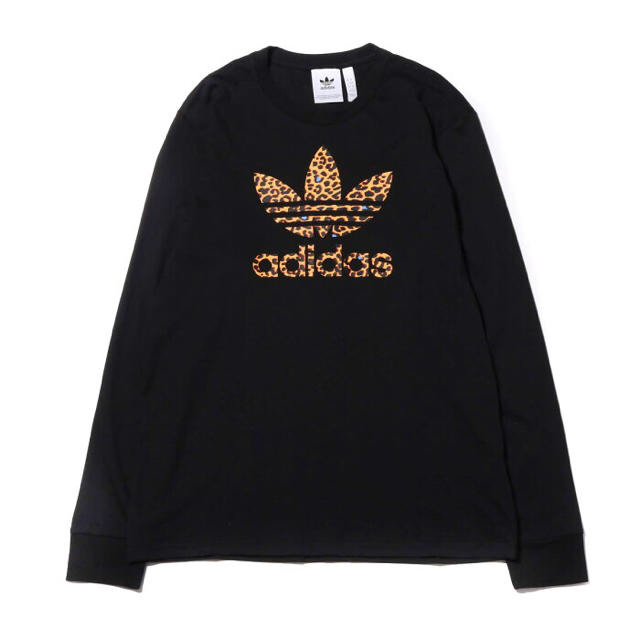 adidas(アディダス)のアディダス レオパードトレフォイル XL メンズのトップス(Tシャツ/カットソー(七分/長袖))の商品写真