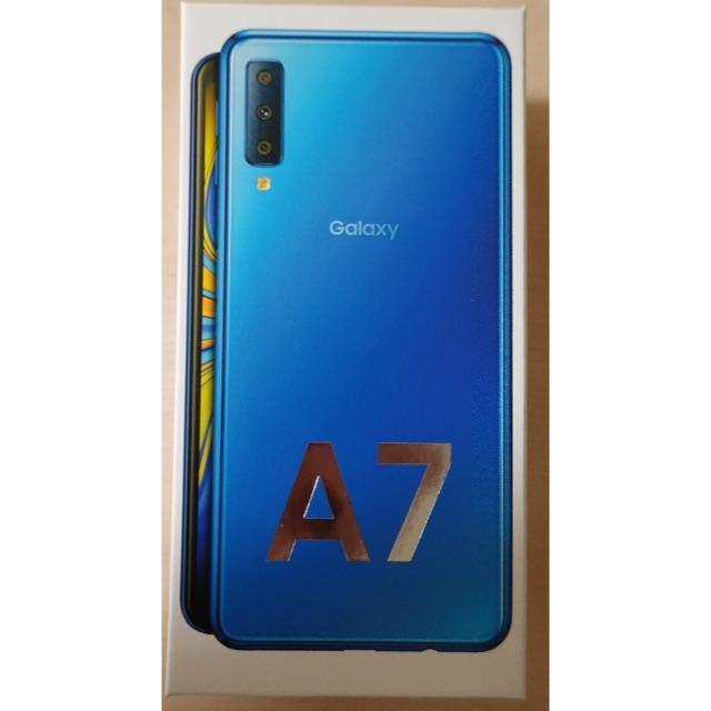 Galaxy A7 SIMフリー 64GB ブルー 高速配送