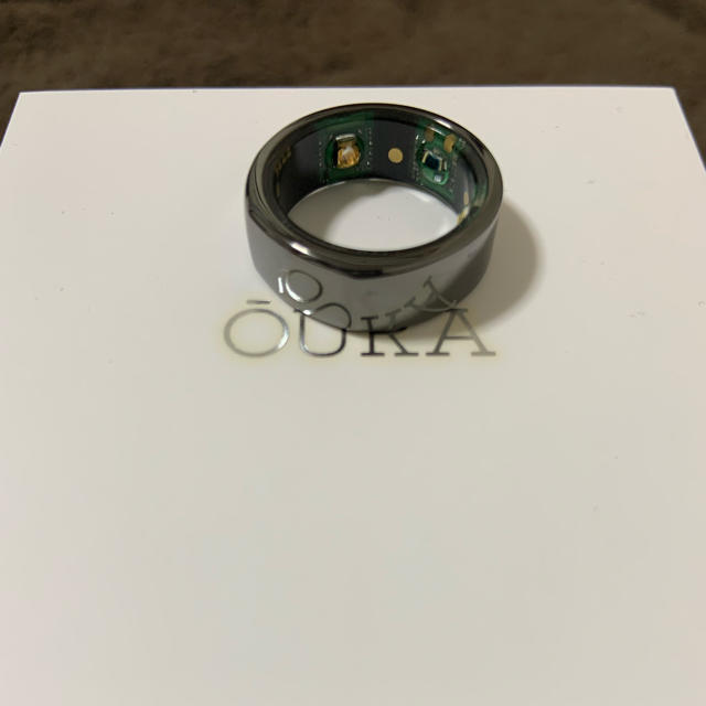 Oura Ring Heritage Black US8ブラックサイズ