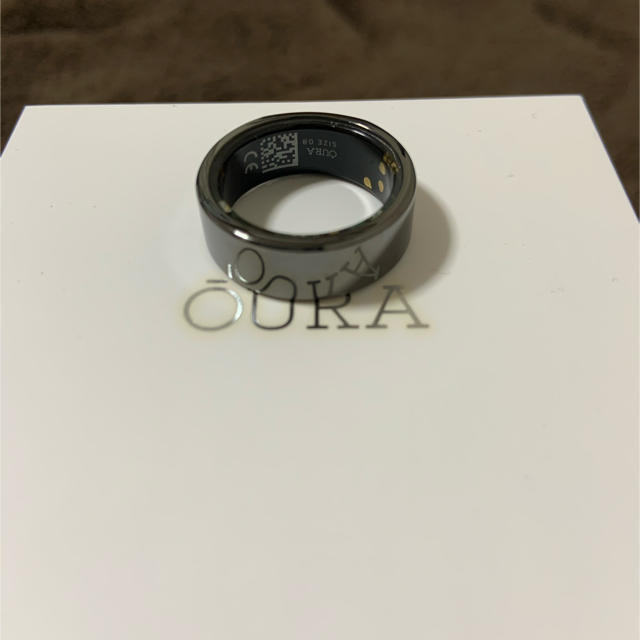 Oura Ring Heritage Black US8 - beautifulbooze.com
