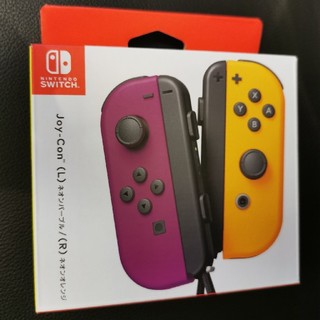 ニンテンドースイッチ(Nintendo Switch)のjoy-con ネオンオレンジ　ネオンパープル(その他)