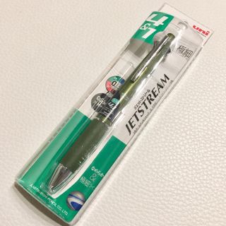 ミツビシエンピツ(三菱鉛筆)の限定 ジェットストリーム4+1  オリーブグリーン(ペン/マーカー)