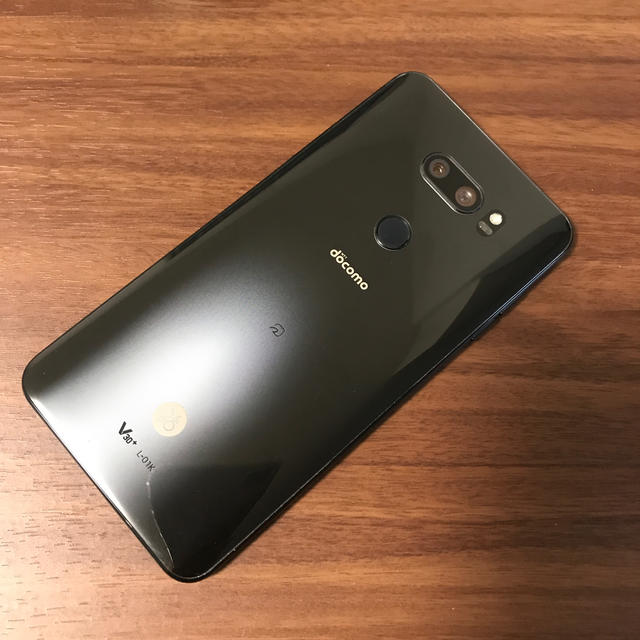 【ジャンク】docomo L-01K LG V30+ オーロラブラック 1