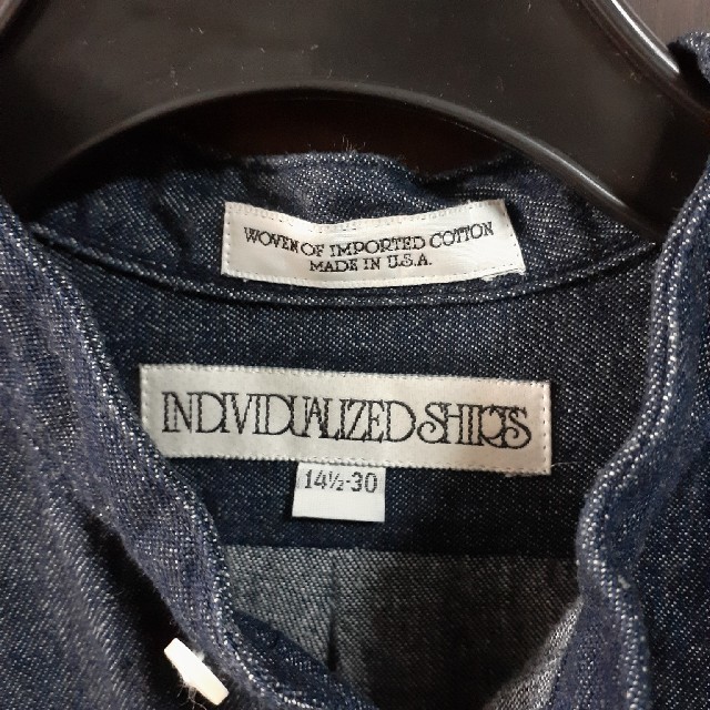 INDIVIDUALIZED SHIRTS(インディヴィジュアライズドシャツ)のINDIVIDUALIZEDSHIRTS DENIM SHIRT メンズのトップス(シャツ)の商品写真