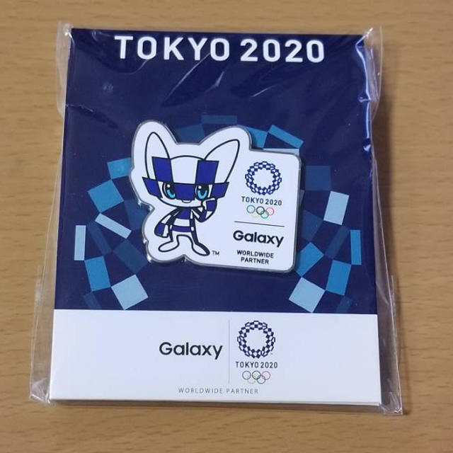 Galaxy(ギャラクシー)の【非売品】東京2020オリンピック　ピンバッジ エンタメ/ホビーのアニメグッズ(バッジ/ピンバッジ)の商品写真