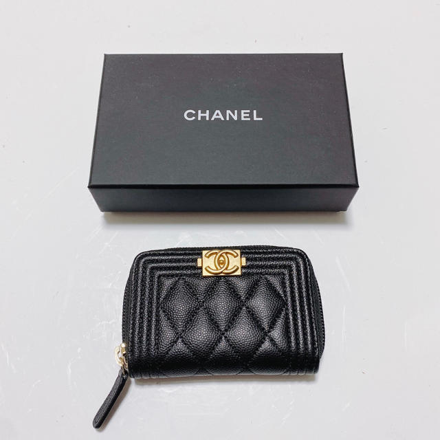 CHANEL(シャネル)の値下げ！CHANEL シャネル　ボーイ　コインケース レディースのファッション小物(コインケース)の商品写真