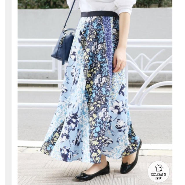IENA(イエナ)のラトータリテ　フレアパッチワークスカート レディースのスカート(ロングスカート)の商品写真