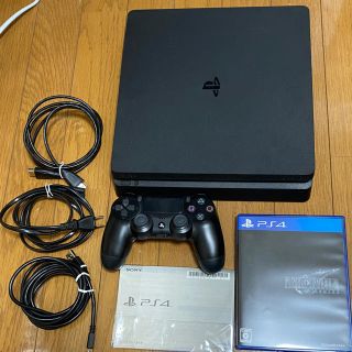 プレイステーション4(PlayStation4)のロイ様専用　　ps4 本体　cuh-2100b 1TB ff7リメイク　セット(家庭用ゲーム機本体)