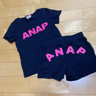 アナップキッズ(ANAP Kids)の新品　ANAP kids 100 セットアップ(Tシャツ/カットソー)