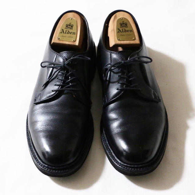 ドレス/ビジネス美品 9459 Alden オールデン PTB アルパインカーフ us9