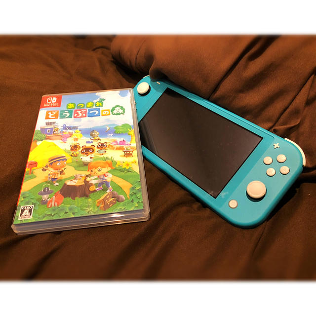 Nintendo Switch Lite ターコイズ どうぶつの森-