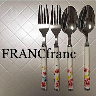 フランフラン(Francfranc)のcat kさま専用（新品♡）Francflanc 花柄カトラリー(カトラリー/箸)