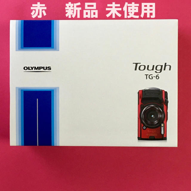 OLYMPUS コンパクトデジタルカメラ Tough TG-6 赤