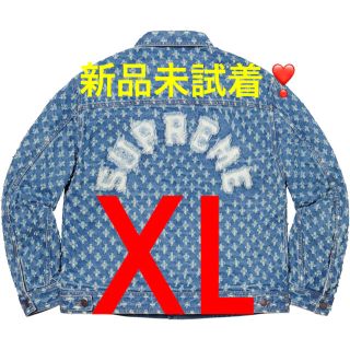 シュプリーム(Supreme)のsupreme Hole Punch Denim Trucker Jacket(Gジャン/デニムジャケット)