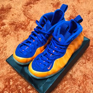 ナイキ(NIKE)のドストライク様専用NIKE AIR FOAMPOSITE ONE KNICKS (スニーカー)