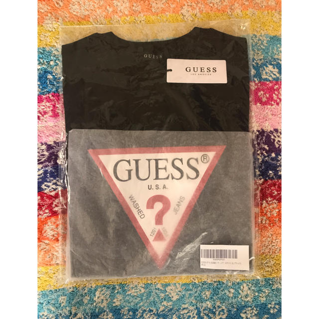 GUESS(ゲス)のSALE 5/31まで 新品 GUESS レディース ブラック サイズS レディースのトップス(Tシャツ(半袖/袖なし))の商品写真