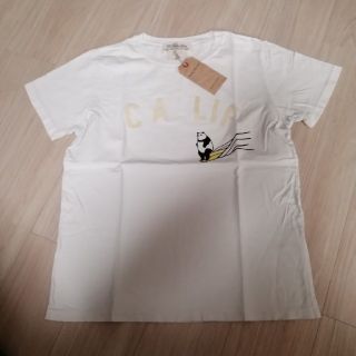 レミレリーフ(REMI RELIEF)の【ハル様専用】レミレリーフ　スペシャル加工Tシャツ　Ｌ　ホワイト　パンダ(Tシャツ/カットソー(半袖/袖なし))