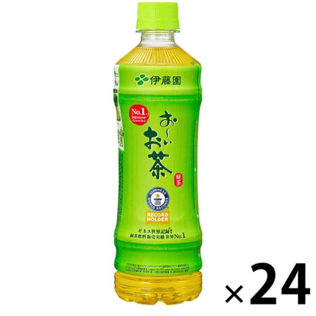 伊藤園(イトウエン)のおーいお茶 525ml✖️24本セット 食品/飲料/酒の飲料(茶)の商品写真