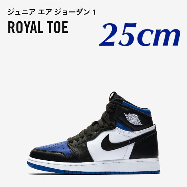 25cm NIKE AIR JORDAN 1 GS ジュニアサイズ