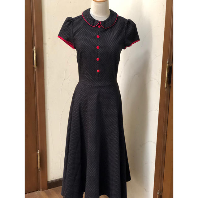 ★新品★VINTAGEデザイン★★STOP STARING★ドット柄ワンピース