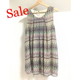 【最終Sale】チュニックワンピース(チュニック)