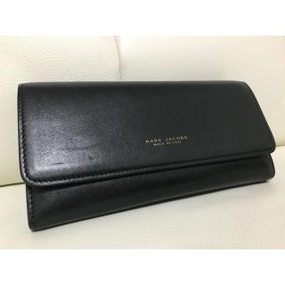 マークジェイコブス(MARC JACOBS)のMARC JACOBS  マーク ジェイコブス　黒　長財布(財布)