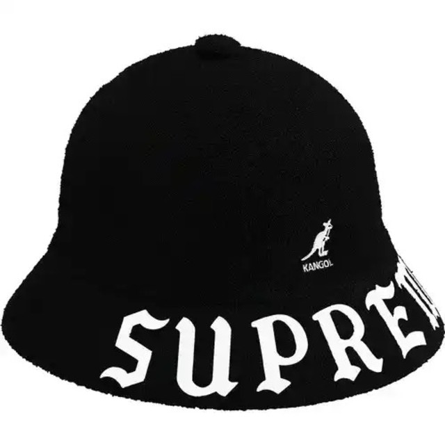 XL Supreme kangol Bermuda Hat Black