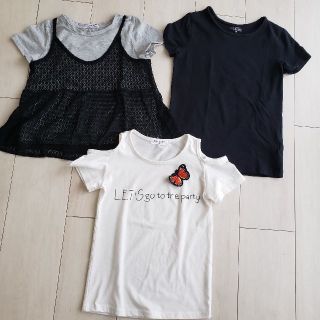 グローバルワーク(GLOBAL WORK)のまとめ売り　Tシャツ3点セット130cm(Tシャツ/カットソー)