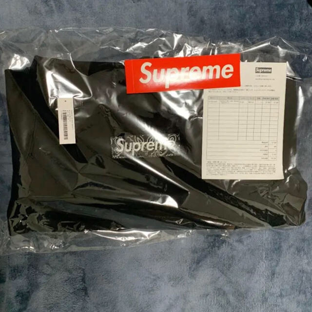 【納品書付！】SUPREME　バンダナ　BOX　LOGO　Hooded　ブラック