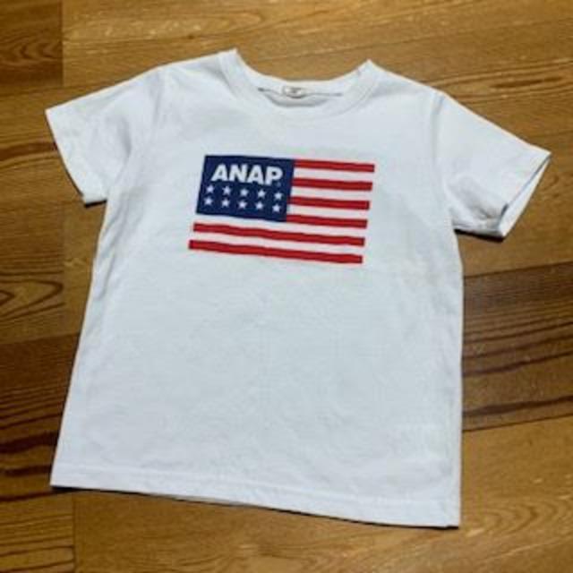 ANAP Kids(アナップキッズ)のANAP　Ｔシャツ(120)　12843 キッズ/ベビー/マタニティのキッズ服女の子用(90cm~)(Tシャツ/カットソー)の商品写真