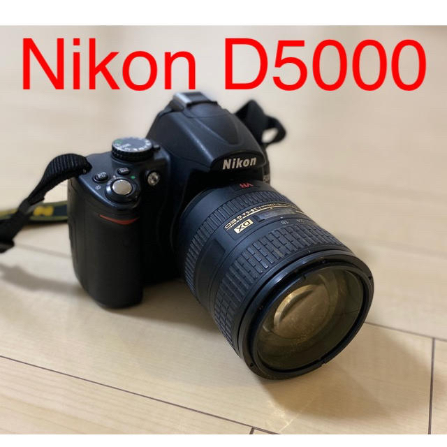 一眼レフ入門機！ニコンNikond5000ダブルレンズキット！