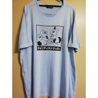 キャンディーストリッパー(Candy Stripper)のキャンディストリッパー　ビックT ブルー(Tシャツ(半袖/袖なし))