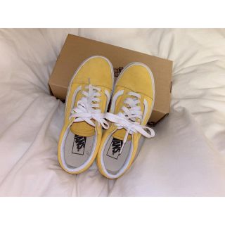 ヴァンズ(VANS)の【きら様専用】VANS オールドスクール イエロー(スニーカー)