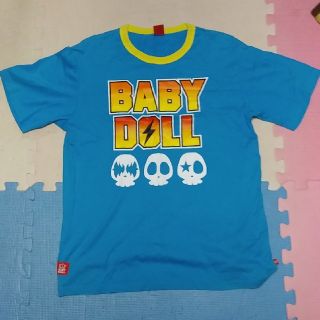 ベビードール(BABYDOLL)のベビードール　BABY DOLL 大人用Ｔシャツ　Lサイズ　水色(Tシャツ/カットソー(半袖/袖なし))