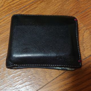 未使用品　Paul Smith 二つ折り財布　PSシルバー金具　マルチカラー