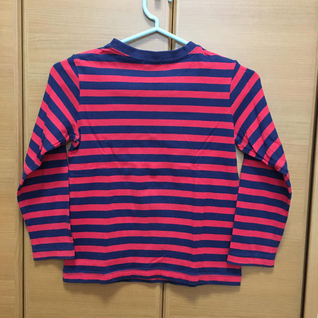 Acoba(アコバ)のAcoba ボーダーロンT  120 キッズ/ベビー/マタニティのキッズ服男の子用(90cm~)(Tシャツ/カットソー)の商品写真