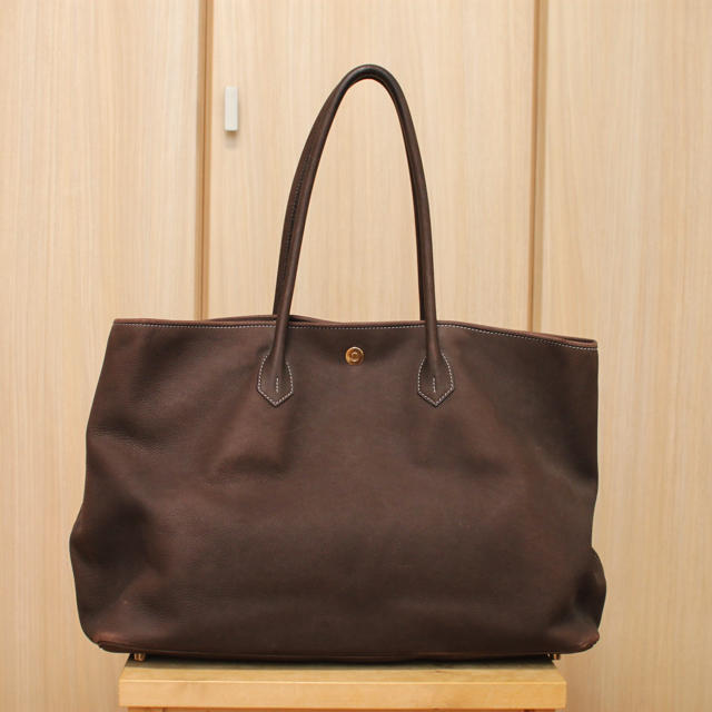 Cisei バッファローヌバックトートバッグ　ブラウン　941 メンズのバッグ(トートバッグ)の商品写真