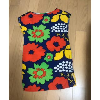 マリメッコ(marimekko)のマリメッコ×ターゲット　チュニック　XS 150 ワンピース(ワンピース)