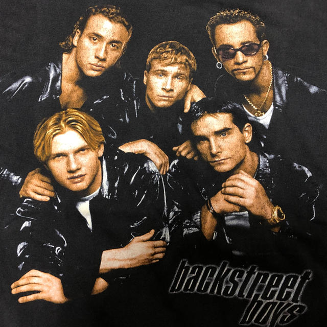 バックストリートボーイズ　バンドT  バレンシアガ　元ネタbackstreetboys