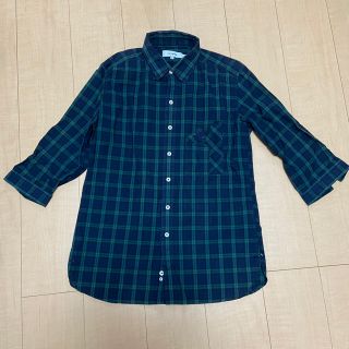 ノンネイティブ(nonnative)のnonnative ノンネイティブ　チェックシャツ 七分袖　シャツ  サイズ1 (シャツ)