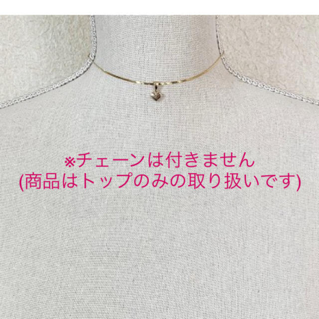 (はぁちゃん様連絡待ち)10K STONE HEART PENDANT TOP レディースのアクセサリー(ネックレス)の商品写真