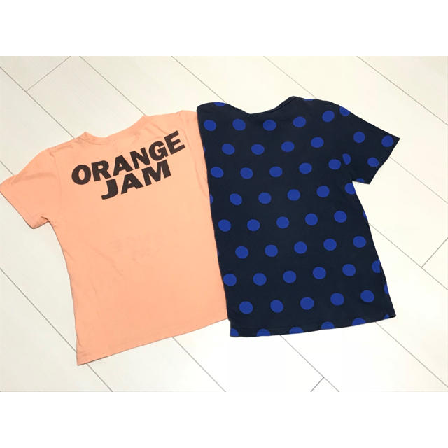 F.O.KIDS(エフオーキッズ)の★FUNNY POPKIDS★H&M★半袖Tシャツ2枚セット★130140 キッズ/ベビー/マタニティのキッズ服女の子用(90cm~)(Tシャツ/カットソー)の商品写真