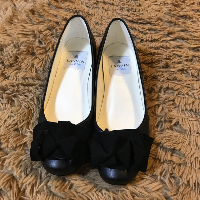 LANVIN(ランバン)のLANVIN レディース ローヒールパンプス 21.5cm レディースの靴/シューズ(ハイヒール/パンプス)の商品写真