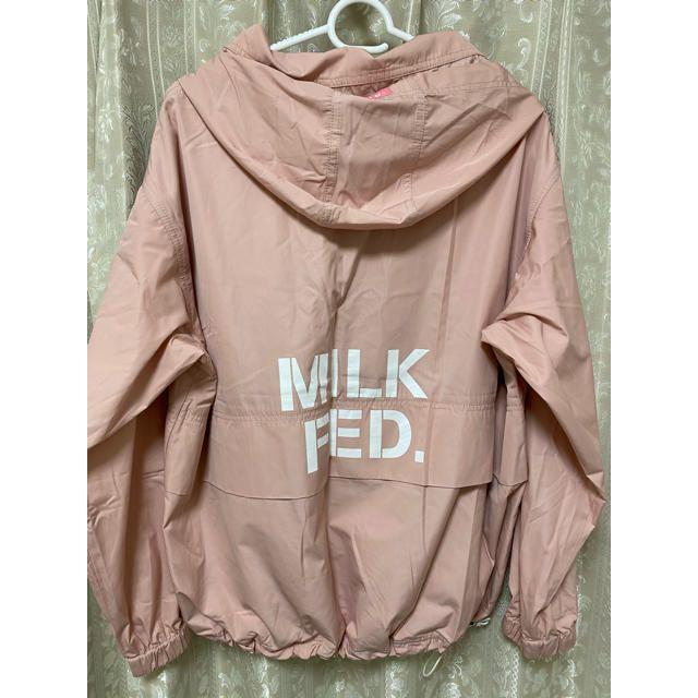 MILKFED.(ミルクフェド)のMILKFED STENCIL LOGO ANORAK ナイロンジャケット レディースのジャケット/アウター(ナイロンジャケット)の商品写真