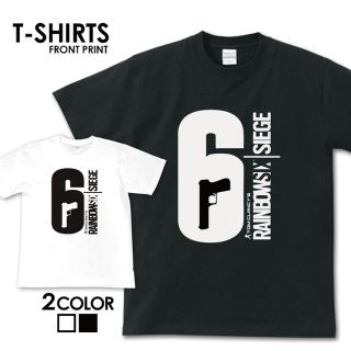 tシャツ　メンズ　レディース　レインボーシックス シージ　グッズ　ps4 ゲーム(Tシャツ(半袖/袖なし))