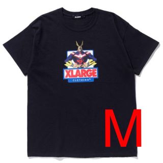 エクストララージ(XLARGE)の早い者勝ち！格安！エクストララージ　ヒロアカ　コラボ　オールマイト　ブラックM(Tシャツ/カットソー(半袖/袖なし))