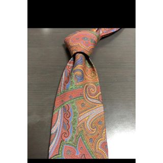 エトロ(ETRO)のETRO エトロ ぺイズリー柄 ネクタイ エンジ系 イタリア製 (ネクタイ)